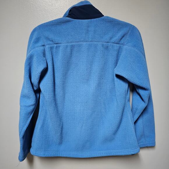 Women's Vintage Patagonia Regulator Blue Fleece Full Zip Jacket Size Small - Picture 2 of 10